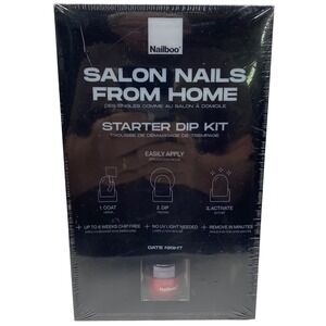 Nailboo Salon Nails From Home Starter Dip Kit Date Night Color